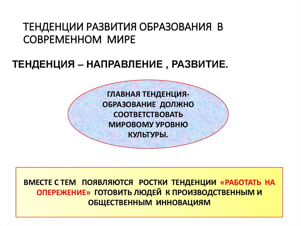 Система образования тенденции. Тенденции современного образования. Тенденции развития образования. Тенденции развития образовани. Тенденции развития образования в современном мире.