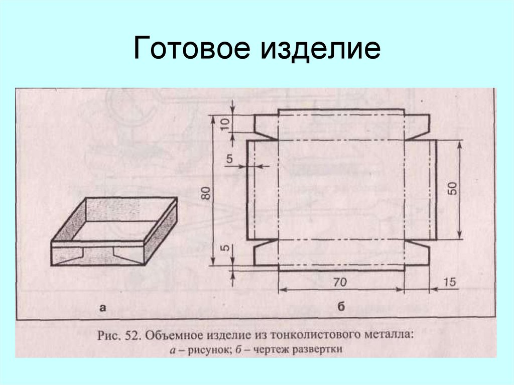 Готовое изделие