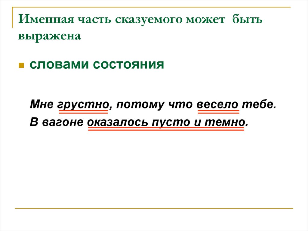 Мне грустно какое предложение. Именная часть сказуемого. Часть сказуемого это. Именная часть составного именного сказуемого может быть выражена. Именная часть.