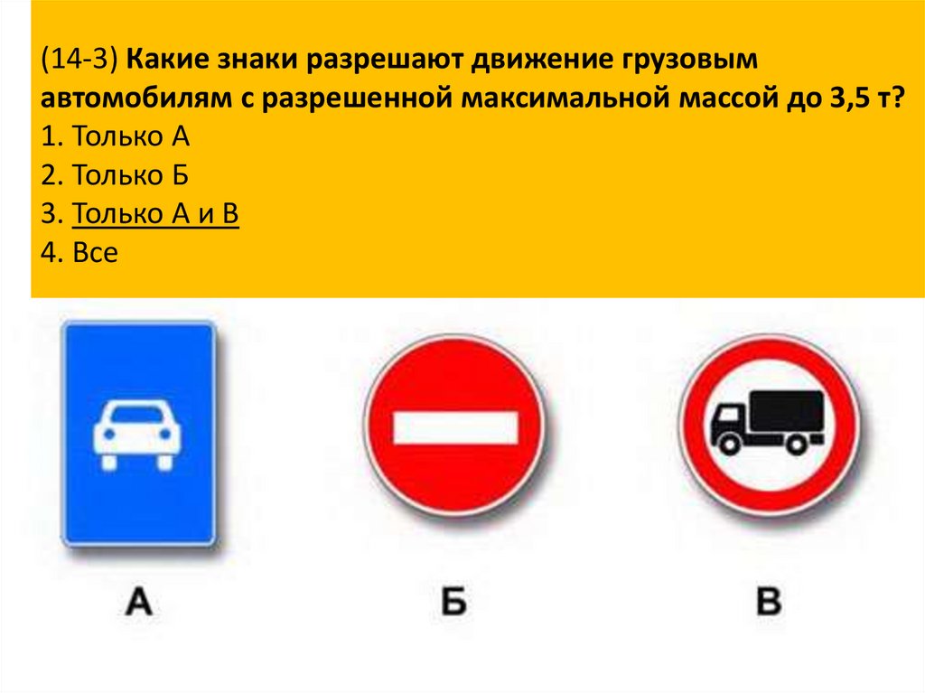 Какие знаки разрешают выполнить