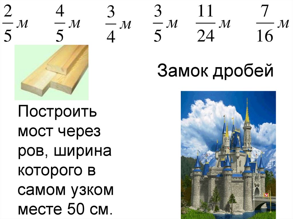 Дроби в строительстве картинки