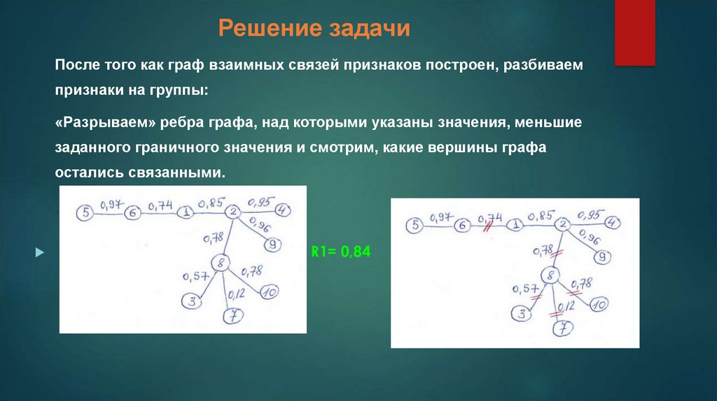 Решение задачи