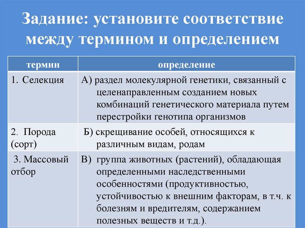 Соответствие между понятиями и их определениями. Установите соответствие между понятием и определением. Задание установите соответствие. Установите соответствие между терминами и определениями. Установите соответствие между термином и его определением.