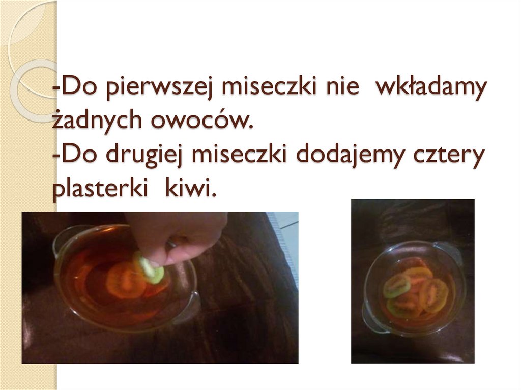 Doświadczenie Badanie Wpływu Temperatury Na Aktywność Enzymów Występujących W Owocach Kiwi 5827