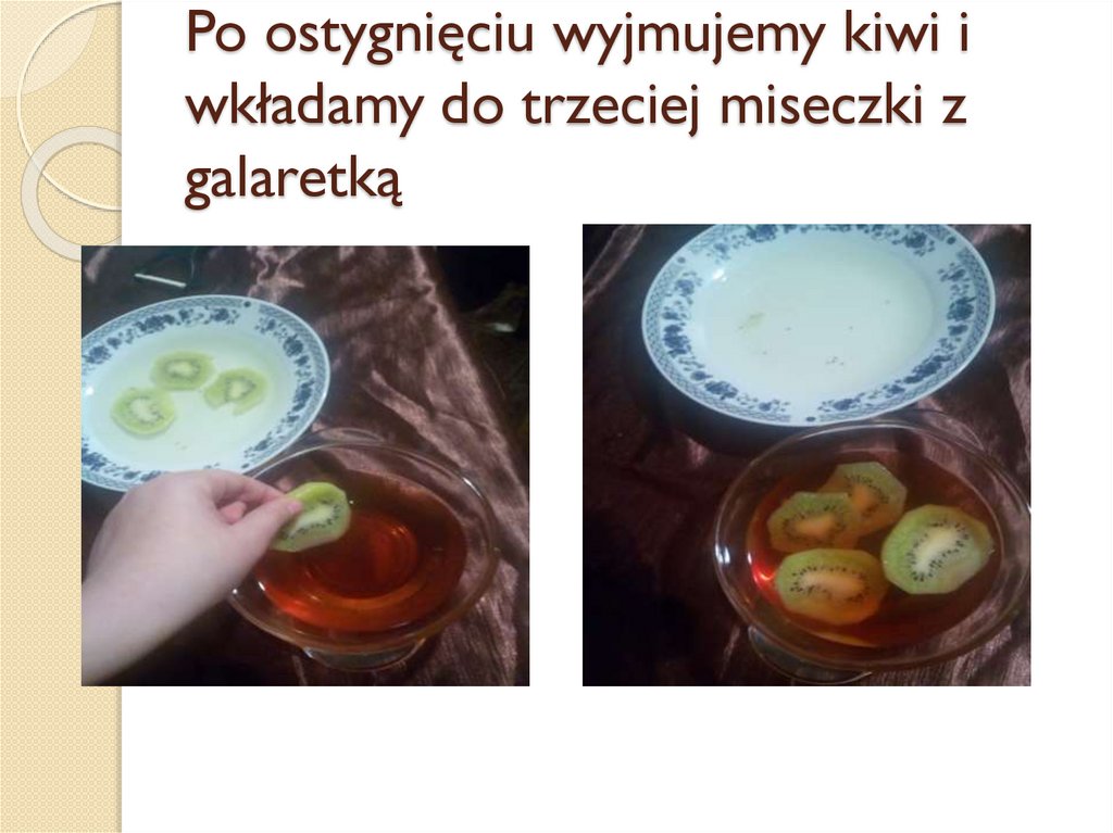 Doświadczenie Badanie Wpływu Temperatury Na Aktywność Enzymów Występujących W Owocach Kiwi 6117