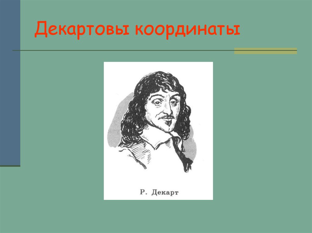 Декартовы координаты - презентация онлайн