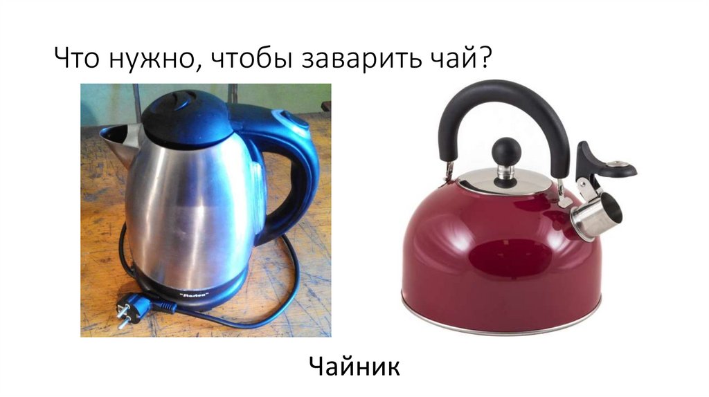 Что нужно, чтобы заварить чай?