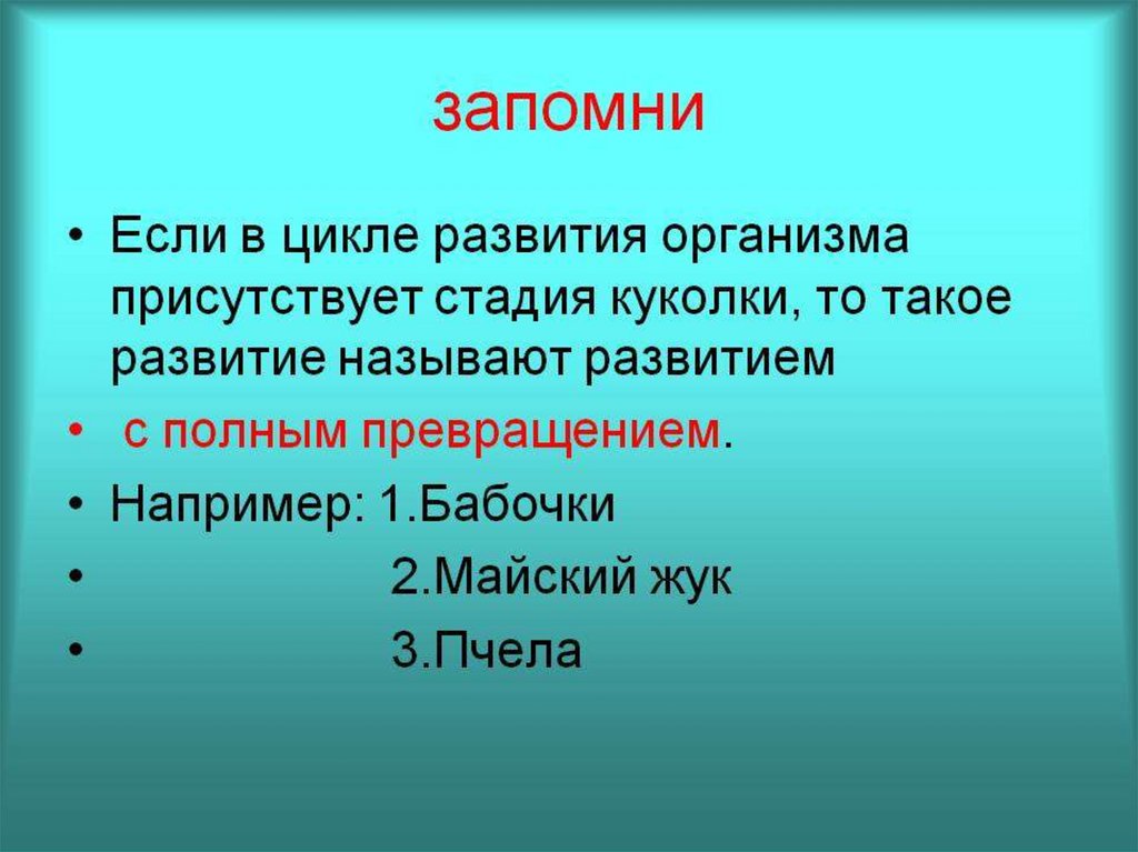 Развитие животных с превращением и без превращения 7 класс презентация