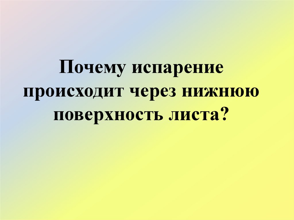 Почему происходит испарение. Через что происходит испарение. Биология 6 класс испарение воды растениями листопад рабочая тетрадь. Почему испарение происходит постепенно а не мгновенно.