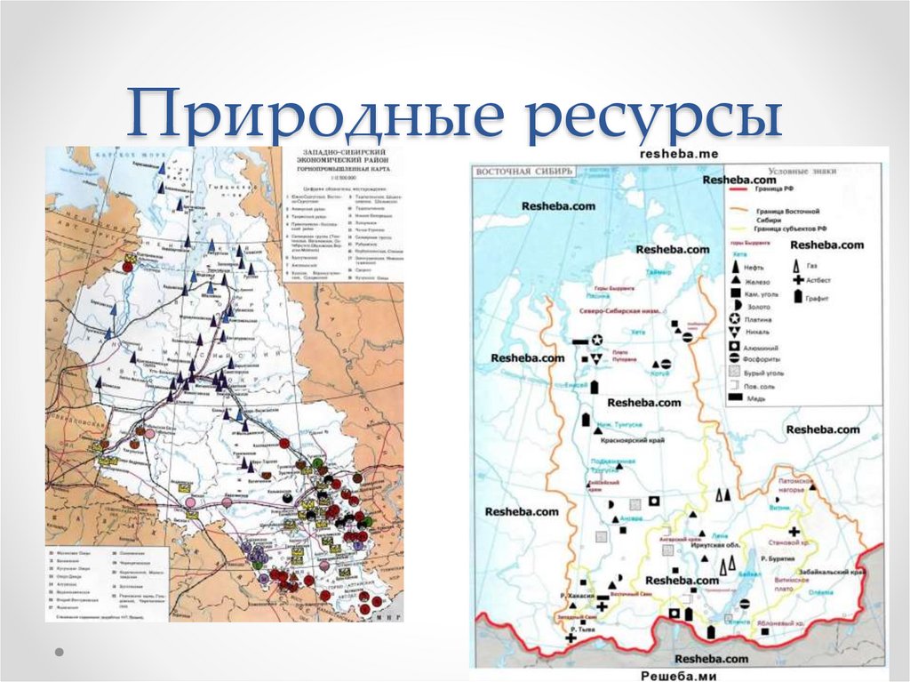 Природные ресурсы