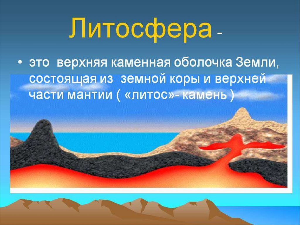 Презентация на тему земная кора верхняя часть литосферы 5 класс