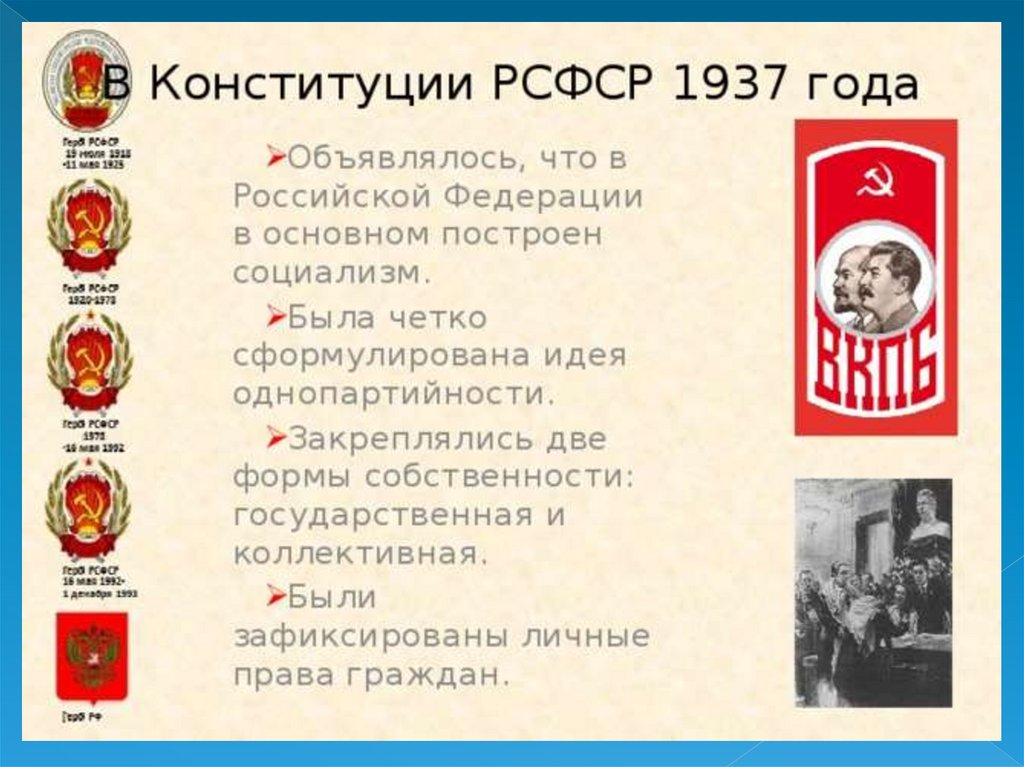 Конституция 1937