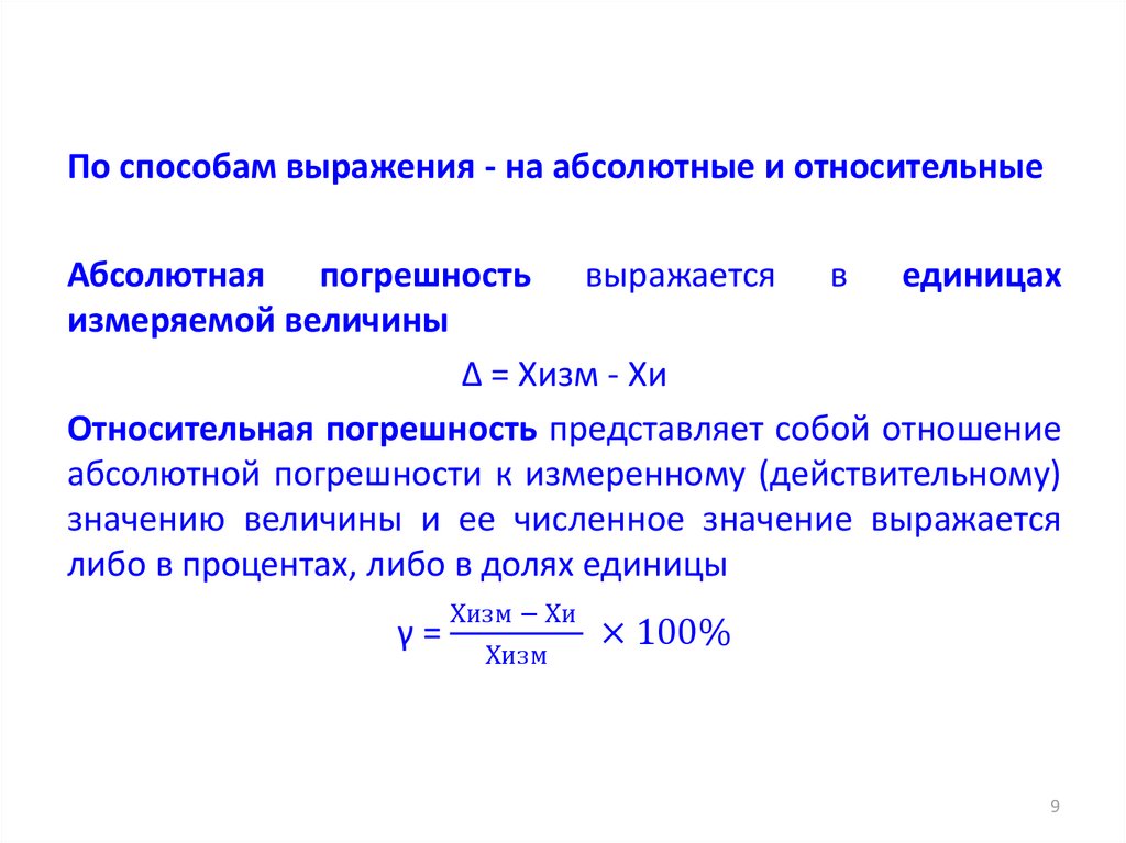 Таблица результатов измерений