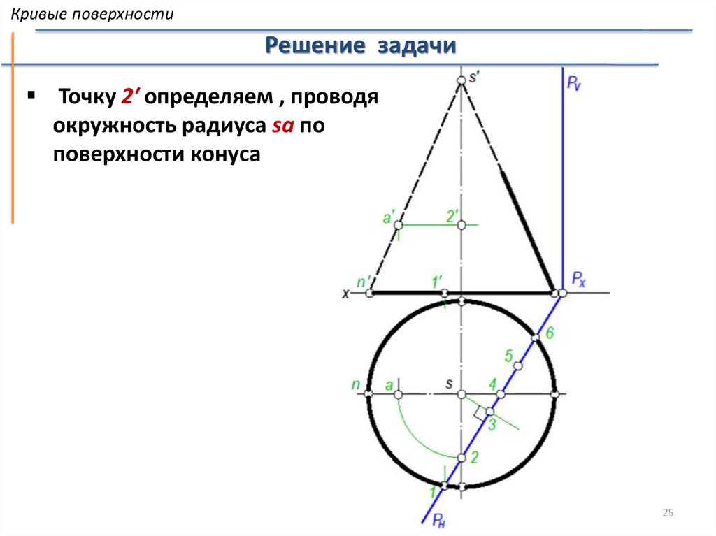 Построение проекционного комплексного чертежа