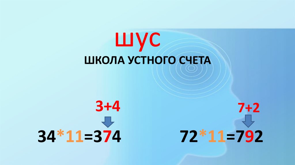 Школа устного счета