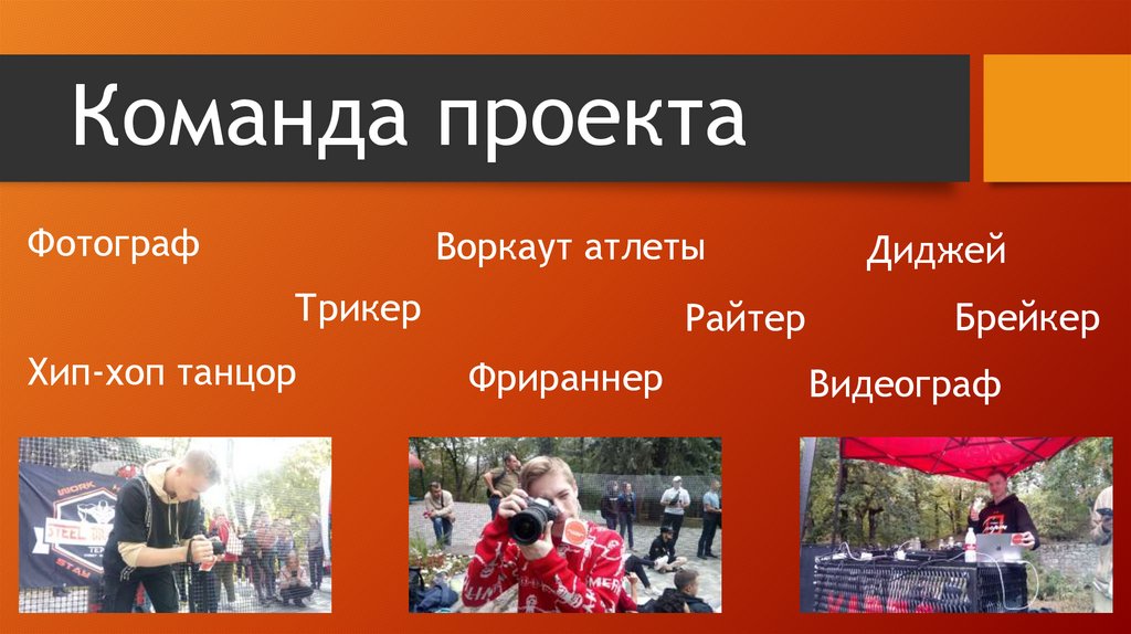 Команда проекта