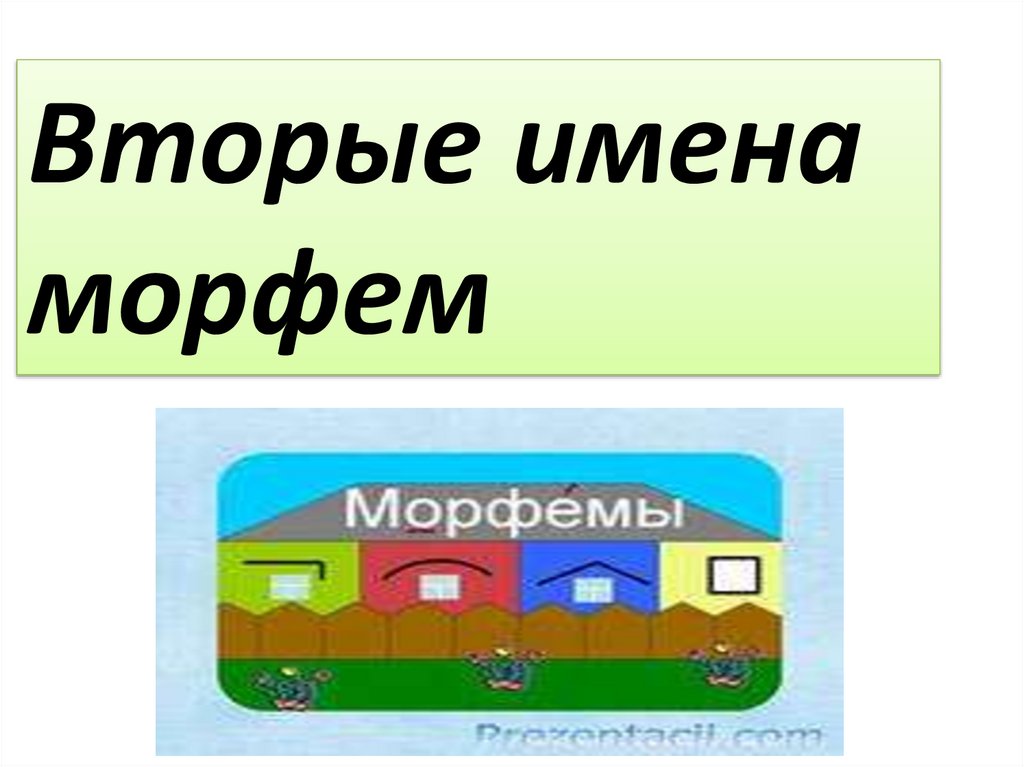 Словарная работа: префикс, флексия, постфикс - презентация онлайн