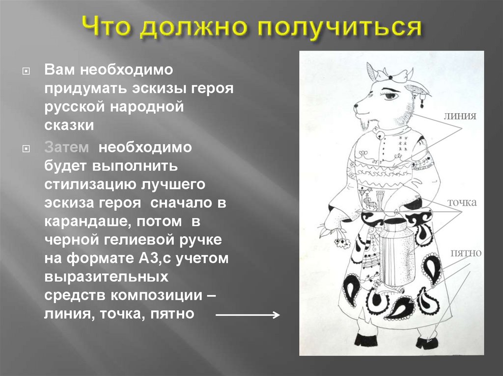 Что должно получиться