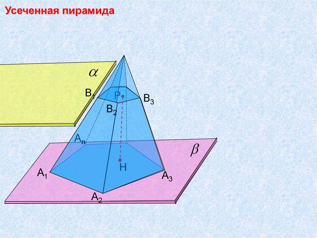 Пирамида және қиық пирамида көлемдері презентация