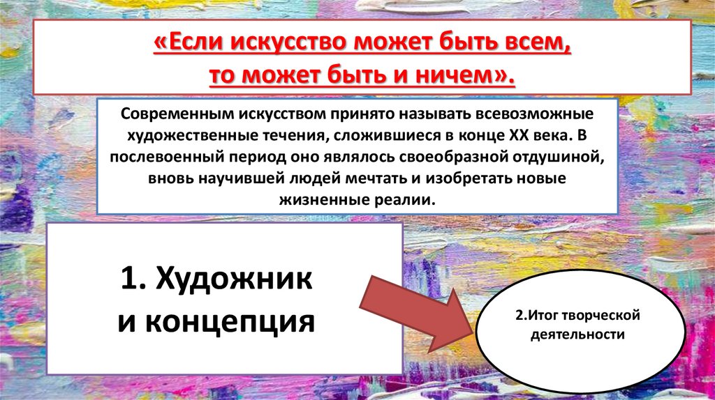 Искусство 21 века презентация