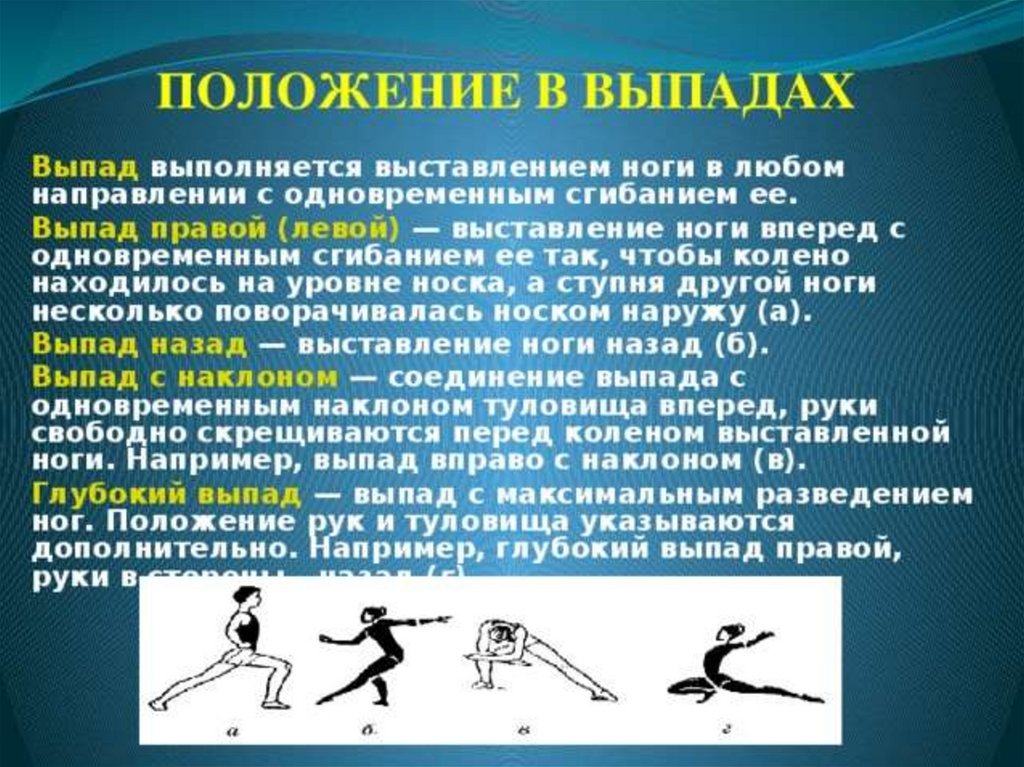 Что относится к акробатике. Положение в выпадах. Акробатические упражнения. Выпад правой. Выпады в гимнастике.