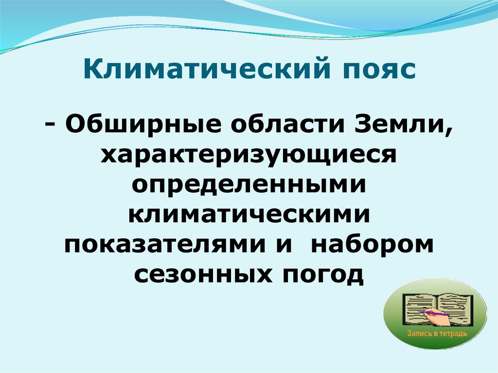 Климатический пояс