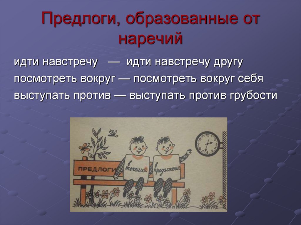 Предлоги образована. Предлоги образованные от наречий. Навстречу предлог. Навстречу наречие пример. Навстречу и навстречу предлог.