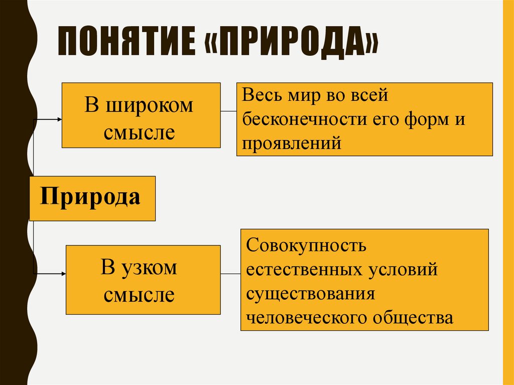 Понимание природы. Определение понятия природа. Понятие природа в обществознании. Природа в широком и узком смысле. Пути понимания природы общества..