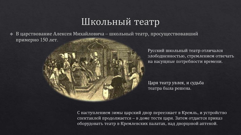 Школьный театр