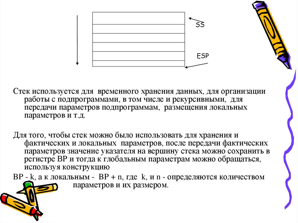 Стек используется. Где можно использовать Стэк. Где стеки применяются.