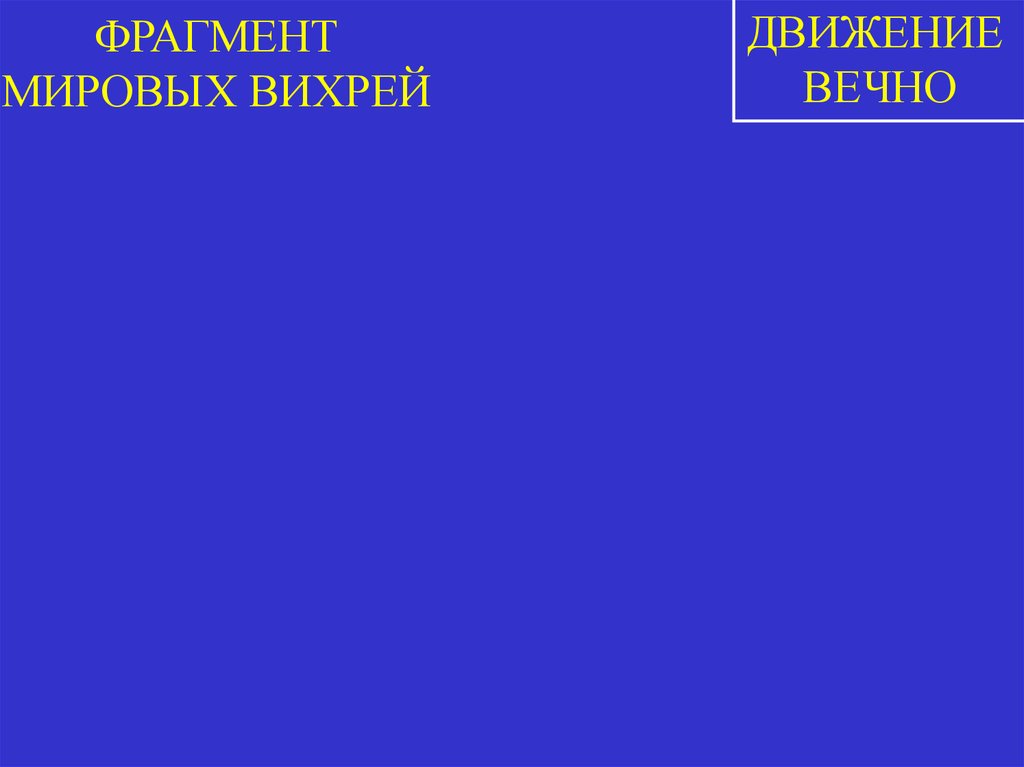 ФРАГМЕНТ МИРОВЫХ ВИХРЕЙ