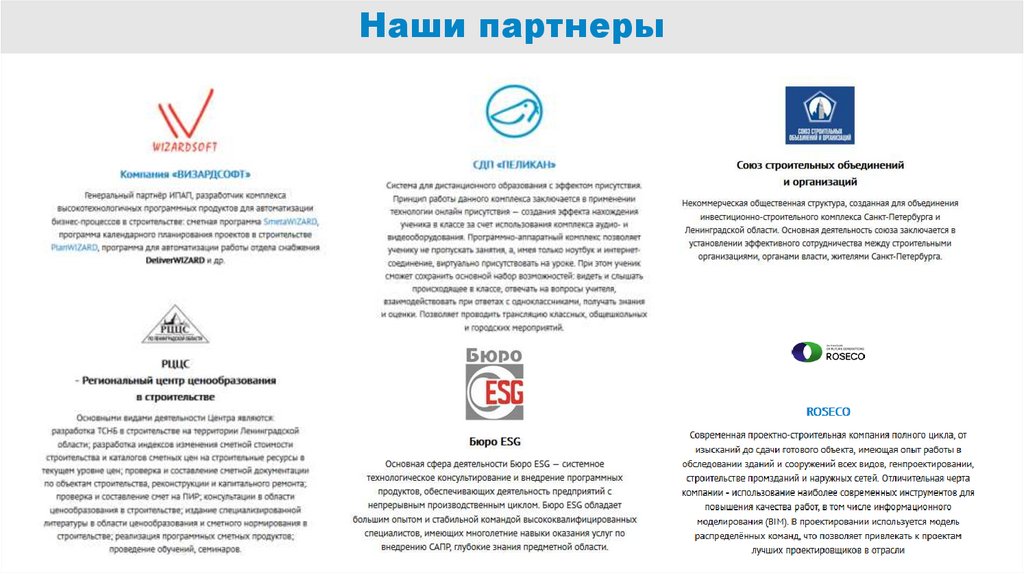 Наши партнеры