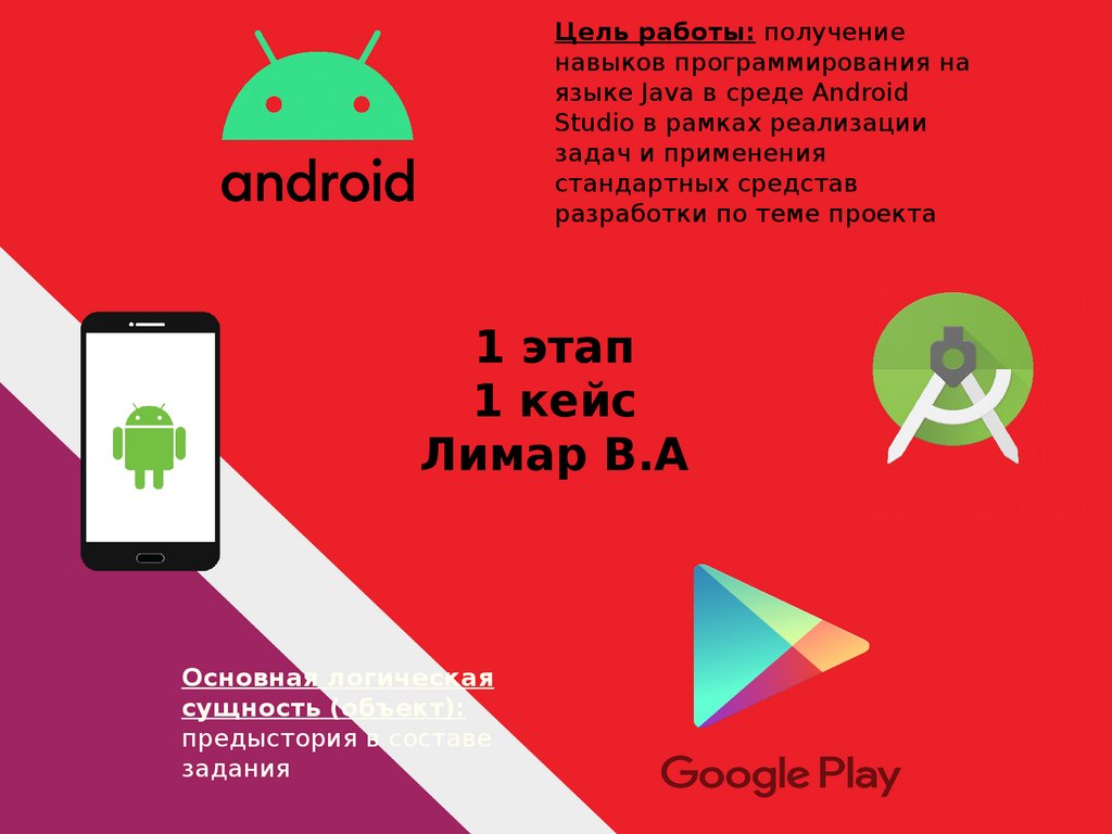 Java в среде Android - презентация онлайн