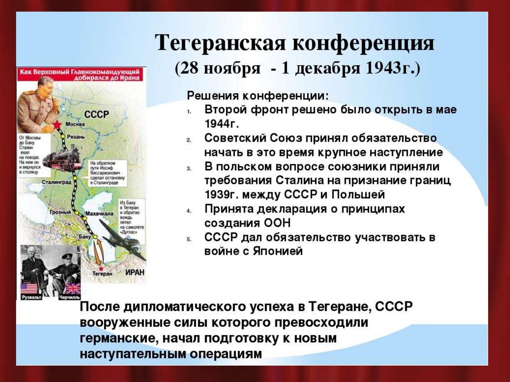 1943 тегеранская конференция презентация