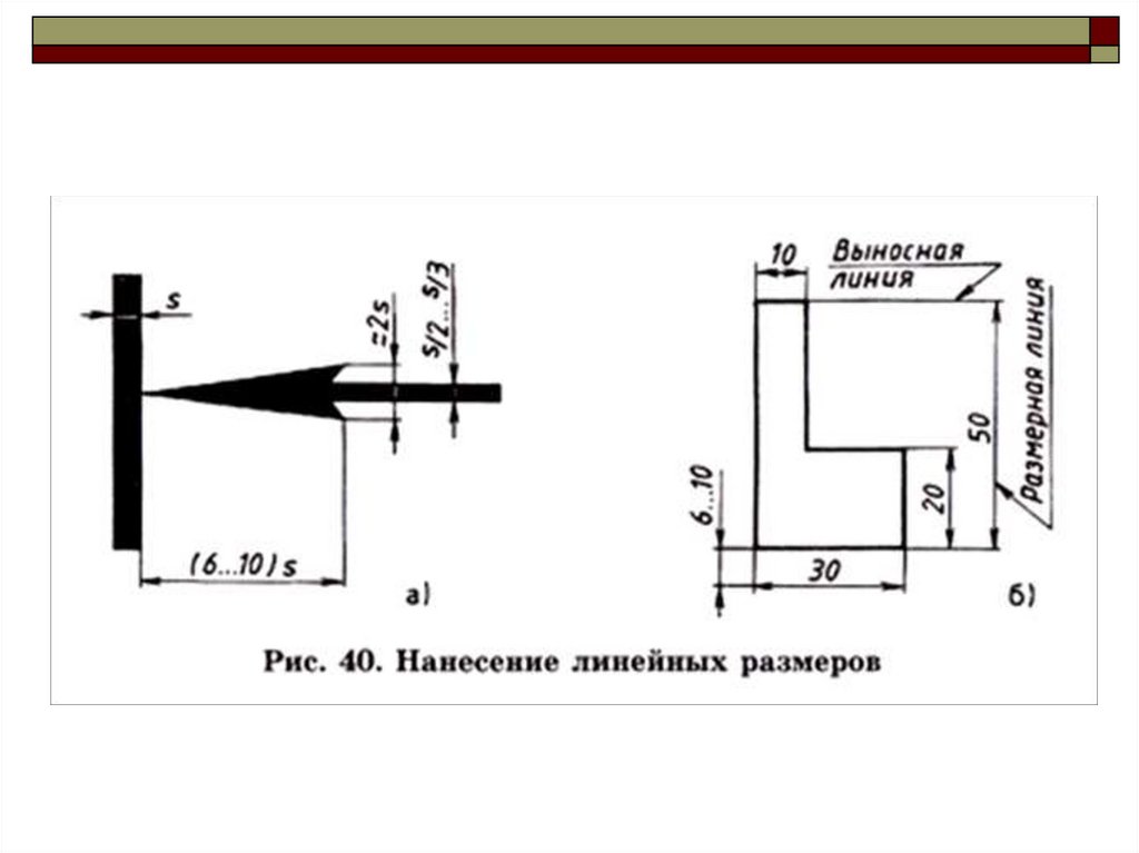 Длина стрелок на чертежах