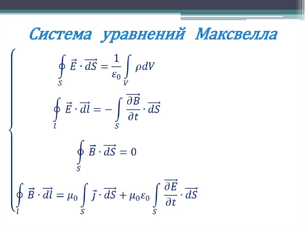 Система уравнений Максвелла