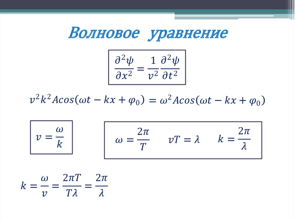 Волновое уравнение