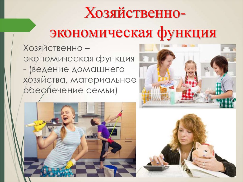 Экономическая функция семьи