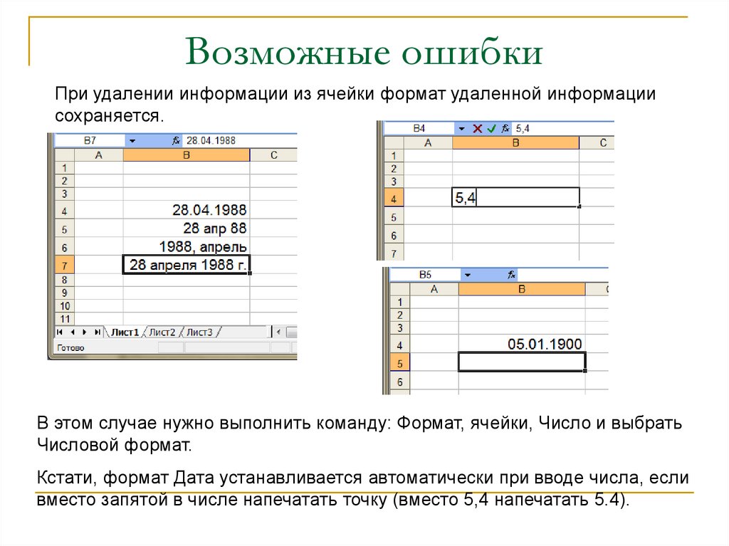 Тип данных в ячейке. Числовой Формат данных в excel. Формат ячеек в MS excel. Числовой Формат вид ячейки. Формат числовых данных в MS excel:.