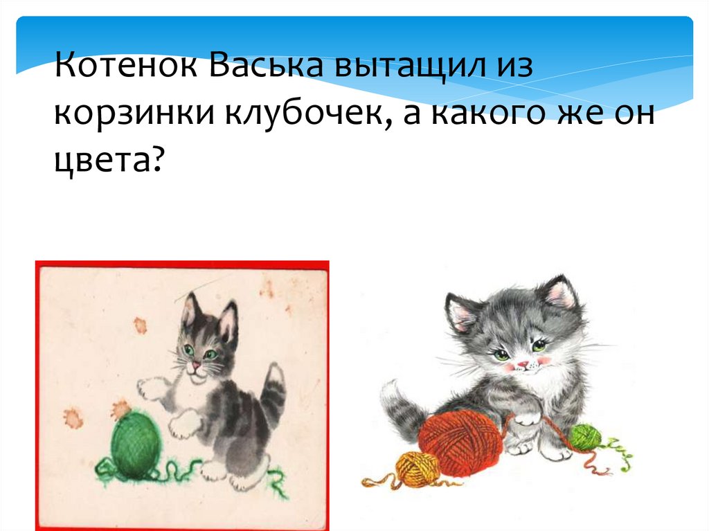 Котенок в презентацию