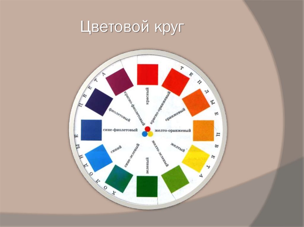 Цветовой круг