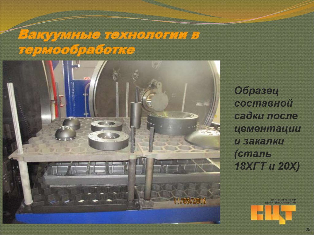 Вакуумные технологии в термообработке