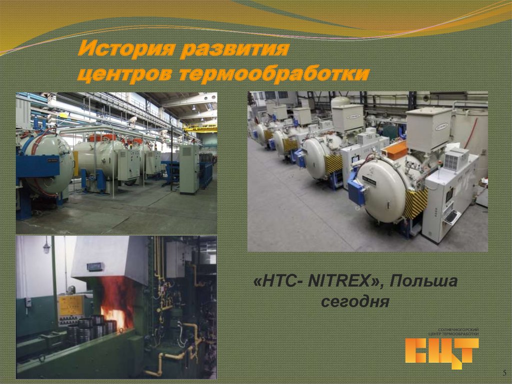 История развития центров термообработки