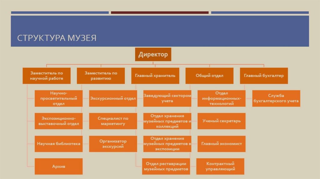 Структура музея