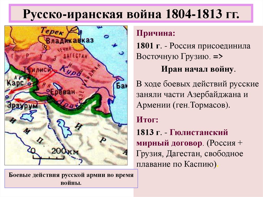 Русско-иранская война 1804-1813 гг.
