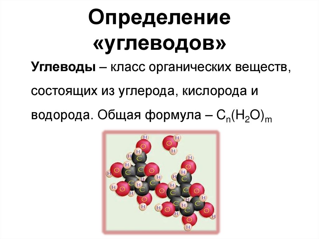 Молекула углевода