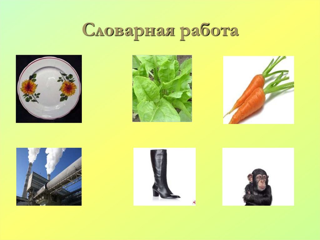 Словарная работа