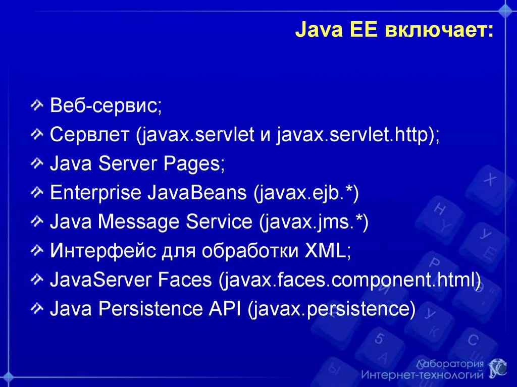 Презентация по java