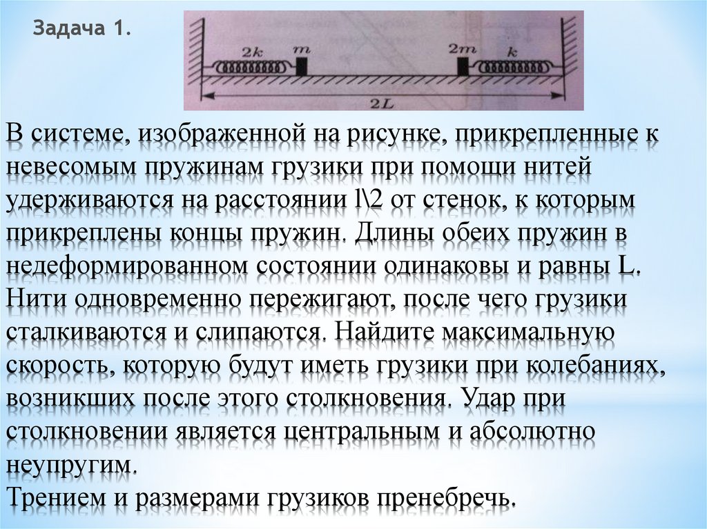 Нить удерживающая пружину в сжатом состоянии