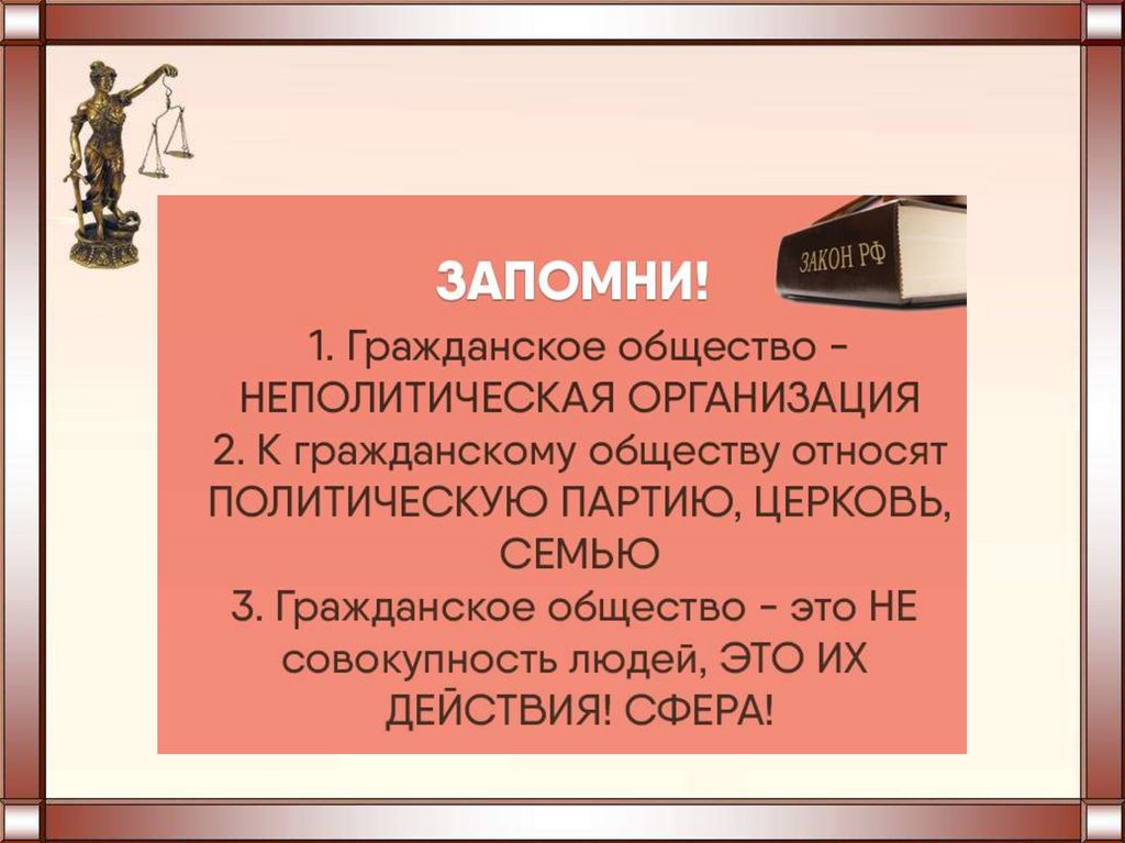 Правовое положение человека 6 букв